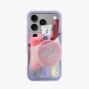 닌자랩스 플렉스 파우치 휴대폰 케이스 Ninja Labs Flex Pouch  Lavender (Clear)