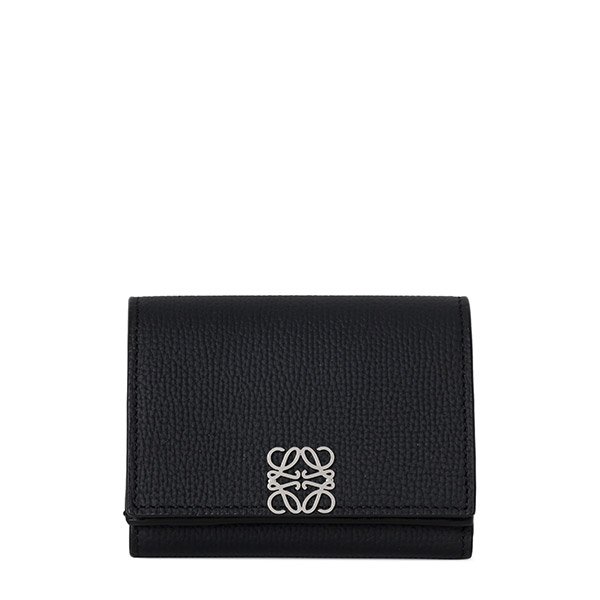 [부산점] 25FW 블랙 아나그램 트리폴드 반지갑 C821TR2X16 1100