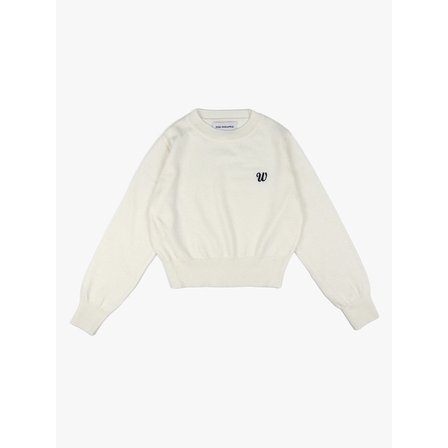 핑크파인애플 OM R-NECK SWEATER_IVORY