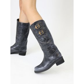 Noton Biker Boots Vintage Black