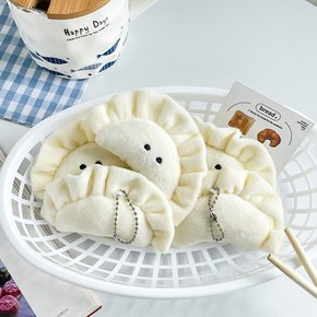 귀여운 만두 인형 음식 모형 키링 가방 열쇠 고리