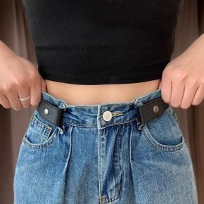 여성 허리조절 편한 캐쥬얼 벨트