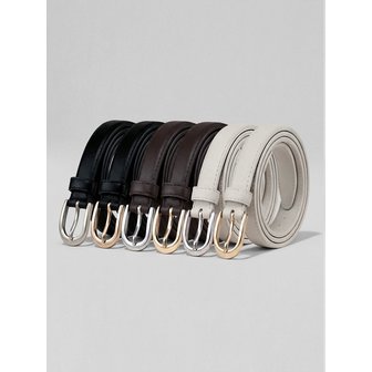 베이직하우스 여성 20MM 소가죽 캐주얼 벨트 LZBT0010