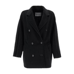 여성 short icon coat 101801 puzzle Black