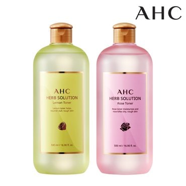 AHC 허브솔루션 대용량 토너 500ml (2종 중 택1)