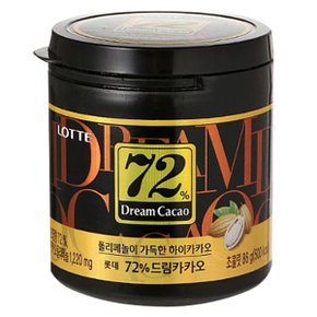 롯데 드림카카오 72% 86g x 24개 1BOX