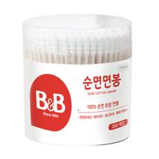 B&B 유아 면봉 200P