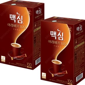 동서 맥심 아라비카 100 커피믹스 200T 스틱커피 일회용