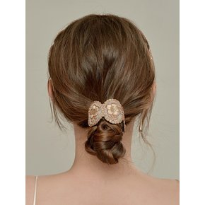 로맨틱 피오니 웨이브 헤어커프 (Romantic Peony Wave Hair Cuff)