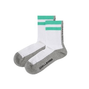 라인 포인트 중목 골프 양말 라이트그린_CHC1MSO0696LN
