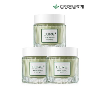 김정문알로에 큐어 안티에이징 크림S 50g 3개_P314502852