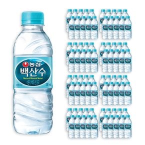 농심 백두산 백산수 330ml 80개 먹는샘물 용천수 미네랄워터 안전한생수 물 생수 배달