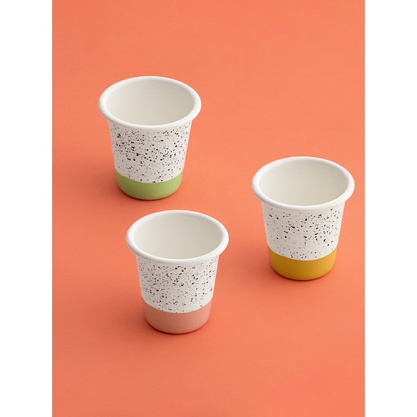 멜팅팟 법랑 스트레이트 컵 350ml (3colors)