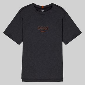 [BOSS GOLF] 남성 골프 라운드넥 반팔 티셔츠 차콜(BIMTM159022)
