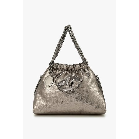 스텔라맥카트니 FALABELLA 미니 크랙 메탈릭 드로스트링 크로스바디백 2415320004000
