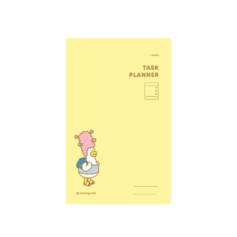  0[꿈드림22]모노그램 monogram 태스크 플래너 task planner 1달 Hipduck1 2.5 MG-22