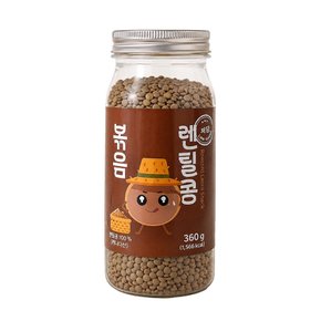 [밀리브] 볶은렌틸콩360g