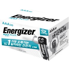 에너자이저 맥스플러스 AAA 30입
