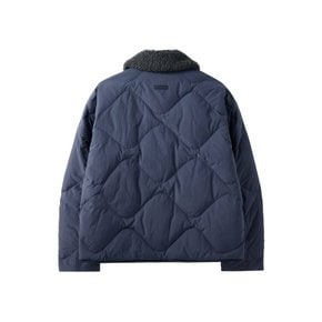 [브롬톤런던] W BRITISH CAMPER COLLAR DOWN 여성 브리티시 캠퍼 카라 구스 다운 네이비