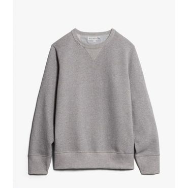 MERZ B SCHWANEN 메르츠비 슈바넨 3S48 Men`s Loopwheeled Sweatshirt Heavy, 14,8oz, Classic Fit, Grey Melange