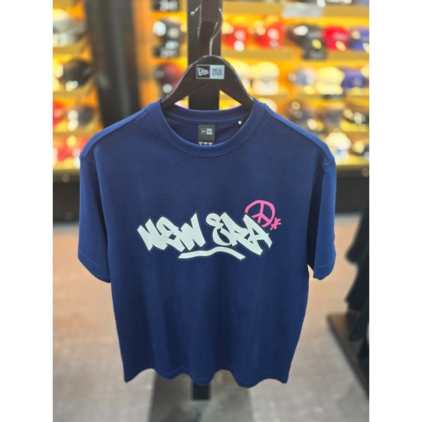 [여주점] (14536411) AP PEACE SYMBOL RS52 M BLU 반팔티
