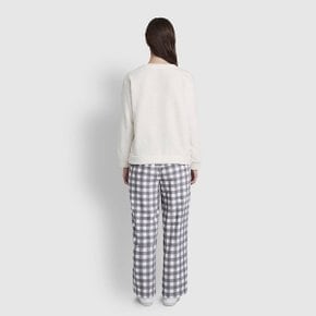 여 극세사 파자마 티셔츠 J205401029006