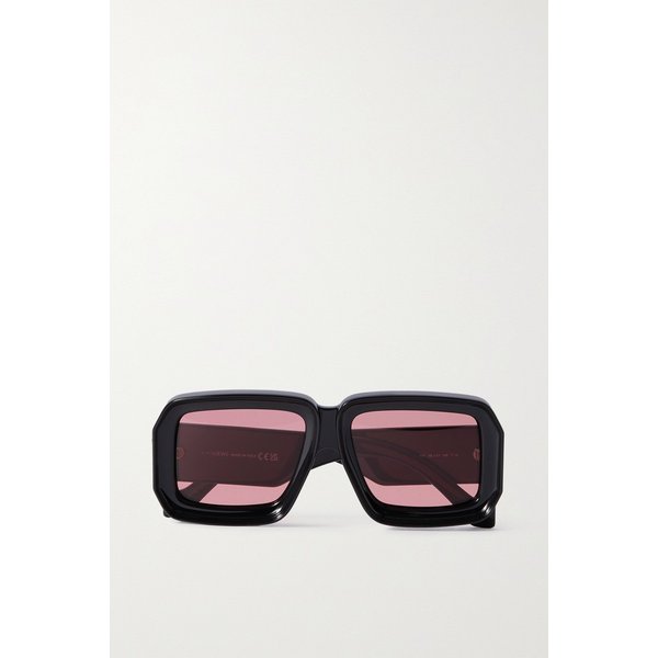 파울라 이비자 스퀘어 프레임 아세테이트 선글라스 블랙 1647597318003556