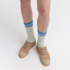 [22FW] LINE SOCKS - MINT