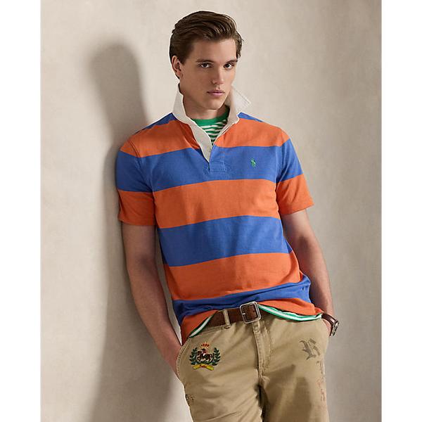 남성 클래식핏 숏 슬리브 럭비 셔츠(MNPOKNI1N823860800)