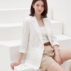 클라셰 원버튼썸머캐주얼자켓_B6M0382