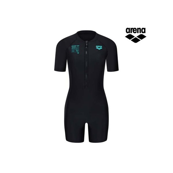 웨이브 스프린트 여성 3부 반신 슈트 A6BL1LI06BLK