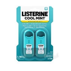 [1+1]리스테린 포켓 미스트 쿨 민트 7.7ml 2팩 LISTERINE POCKETMIST COOL MINT ORAL CARE MIST