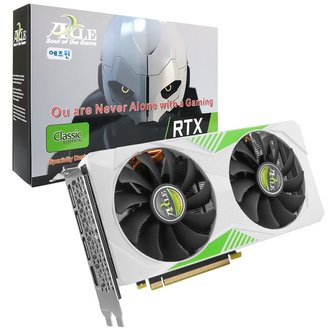 엠지솔루션 액슬 지포스 RTX 3070 D6 8GB White 에즈윈