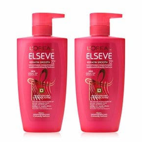 로레알 엘세브 케라틴 스무스 스무딩 컨디셔너 410ml x 2개