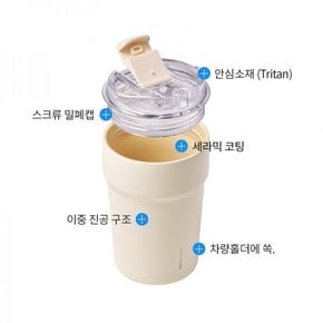 메트로 카페 세라믹 텀블러 400ML (LHC4356)