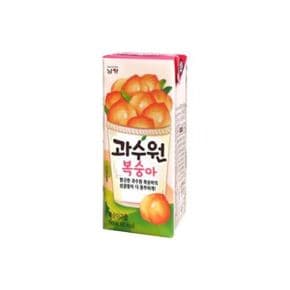 과수원 복숭아 190ml x 24팩 x3박스 음료수