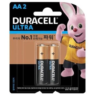  듀라셀 LR6(AA) 2P 알카라인 울트라 건전지 24알 (WD2C134)