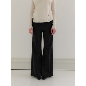 Wool Semi-Wide Pants / Black(3color)