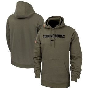 미국 칼리지 후드 맨투맨 집업 Vanderbilt Commodores Nike Military Pack Club Fleece P