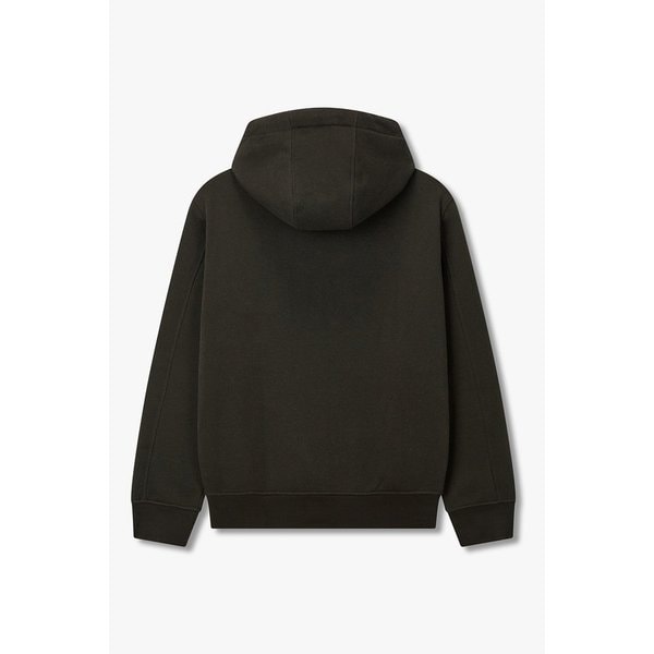 남성 자수 로고 후디드 집업 A415331013000