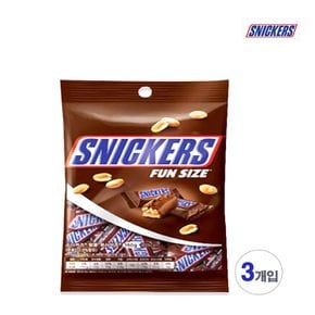 마즈 스니커즈 땅콩 초코바  160g x 3개