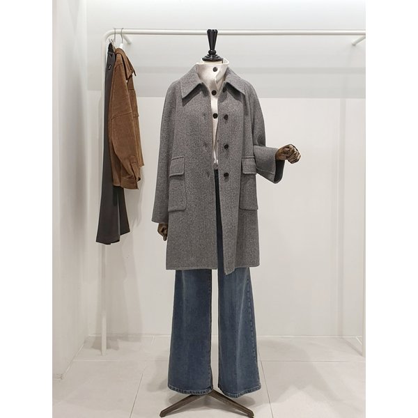 [파주점] 쥬크 주크 캐시미어울혼방 플랩포켓 싱글 코트 V254MSG965