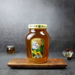 꿀을 담은 안동 생강청 1+1
