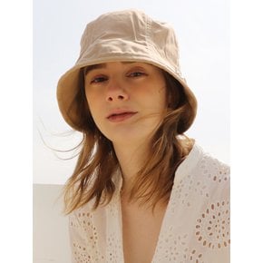 DAISY COTTON BROWN BUCKET HAT