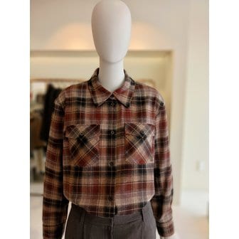 CC콜렉트 [여주점] 씨씨콜렉트 카라체크포켓셔츠E254msc134