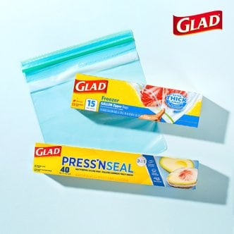 글래드 매직랩 컴팩트+4중 잠금 매직백 냉동 대형(15매)