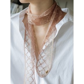 [단독] HON021 Lace long tie Scarf