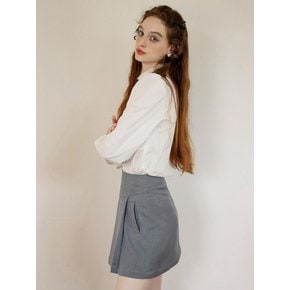 Cest_Gray pocket suit set_SKIRT