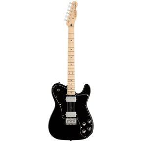 Squier by Fender Affinity Telecaster Deluxe, Maple Fingerboard, Black Pickguard, Black