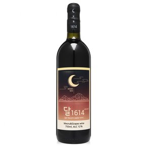 덕유 달1614 스위트 12도750ml 머루,포도 블랜딩와인